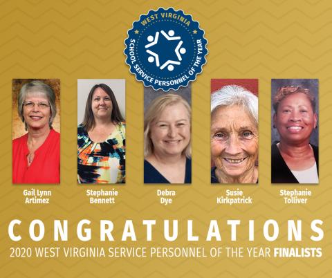 2020 WV Service Personnel of the Year Finalists 