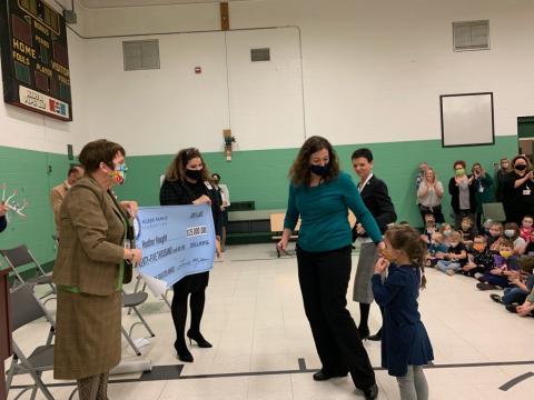 Heather Haught Milken Award ceremony 