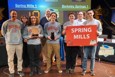 Members of Spring Mills High School Team 1.